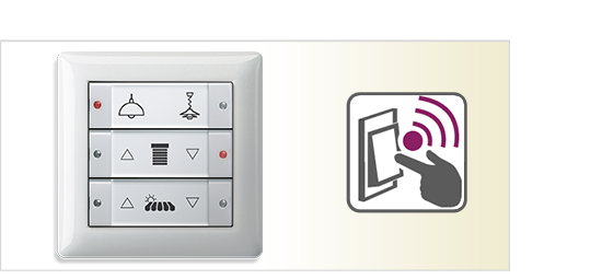 Casambi tactile sensor coupler