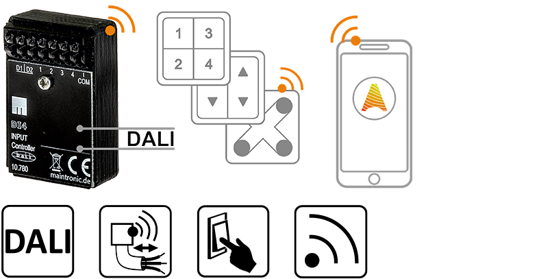 Casambi - Input Controller - Tasteingang Gateway